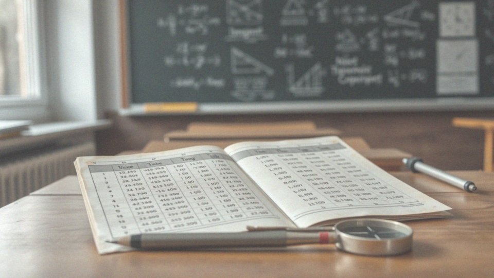 Co zawiera tablica wartości funkcji trygonometrycznych?