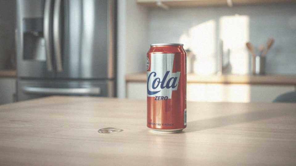 Czy napój typu Cola Zero wpływa na poziom glukozy we krwi?